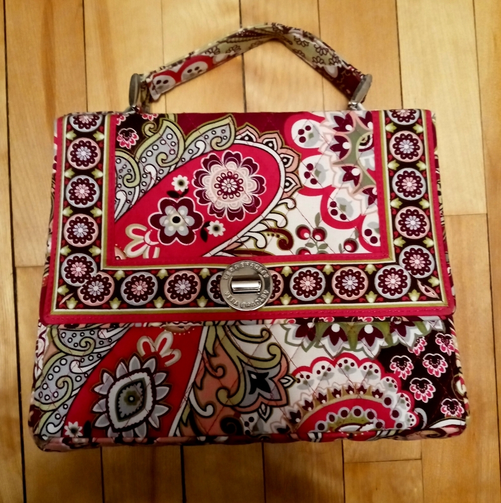NWOT Vera Bradley Square Buckle Purse